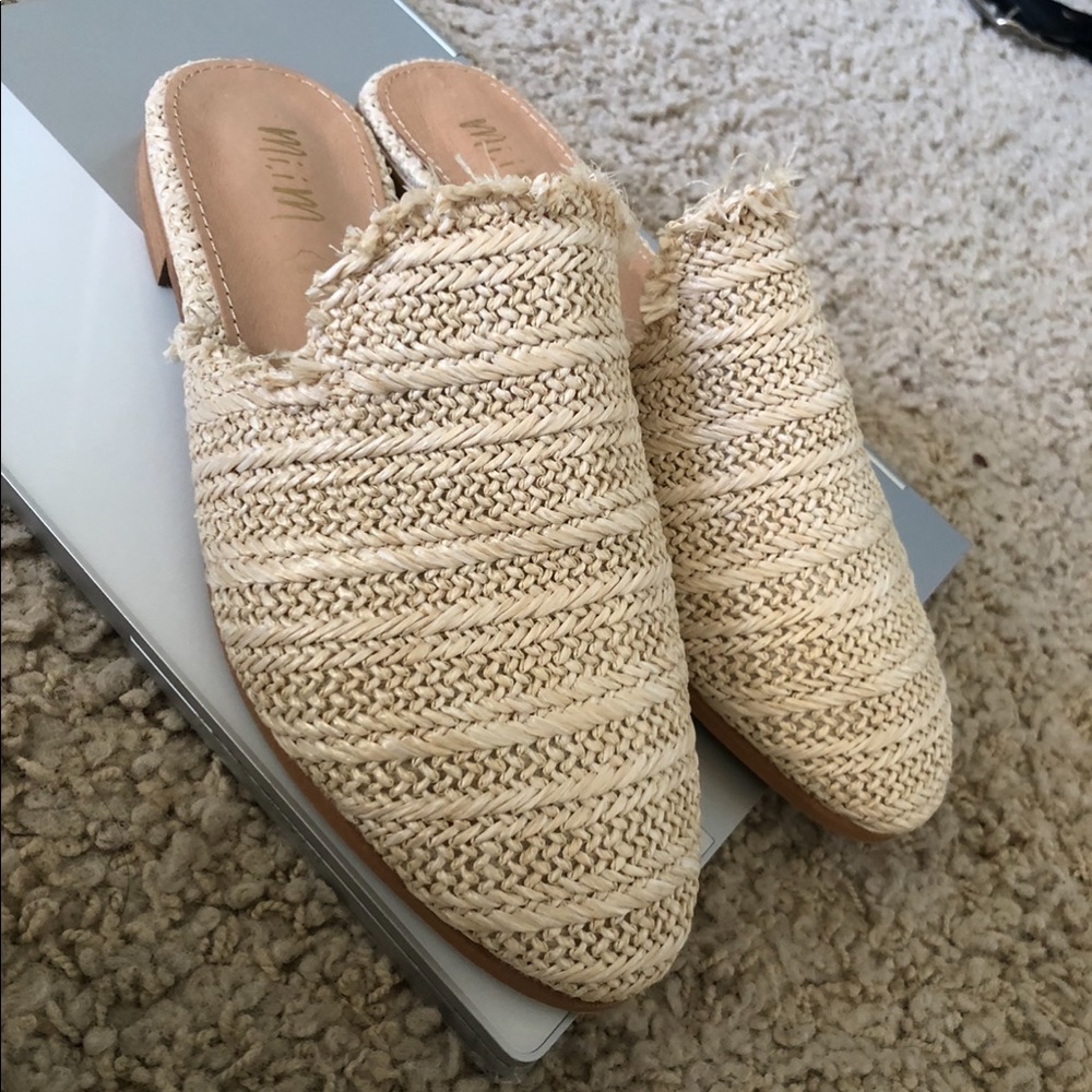 Handwoven Artisan Slides NEVER BEEN WORN
